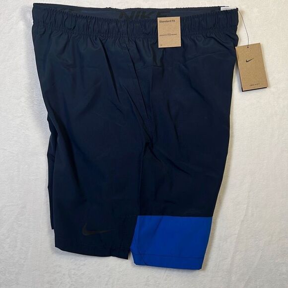Nike Dri-FIT Men's 9" Woven Training Blue Shorts- DM6617-451 NWT- Men XL - Picture 6 of 6